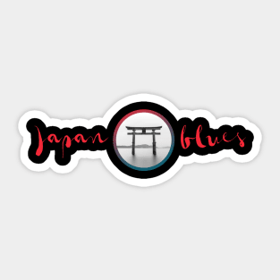 JAPAN BLUES (horizontal) Sticker